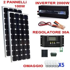 Kit fotovoltaico 2kw usato  Afragola