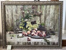 Grapes peaches floral for sale  Driftwood