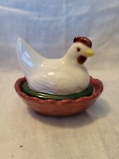 Vintage ceramic hen for sale  Etters