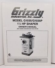 Grizzly shaper owner for sale  Moravia