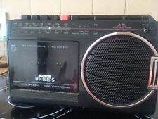 vintage philips radio cassette for sale  BRACKNELL