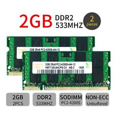 Nuevo 4GB 2x 2GB/1G DDR2-533MHz PC2-4200 Intel CPU portátil memoria para Hynix segunda mano  Embacar hacia Argentina