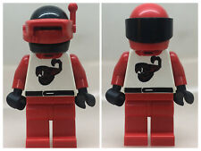 LEGO® Minifigurka City Town Kierowca wyścigowy Czerwony Skorpion Zestaw 6713 6602 - twn009 twn010 na sprzedaż  Wysyłka do Poland
