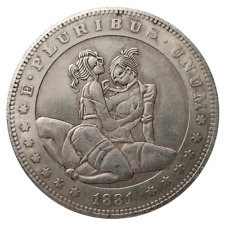 Monedas de colección de arte grabado de monedas de 1881 para lesbianas estadounidenses segunda mano  Embacar hacia Argentina