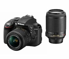 Kit de doble zoom digital de lente única Nikon D3300 negro D3300 Wzbk segunda mano  Embacar hacia Argentina
