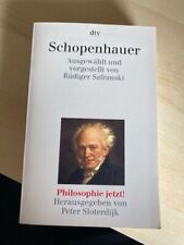 Schopenhauer sloterdijk peter gebraucht kaufen  Eggenstein-Leopoldshafen