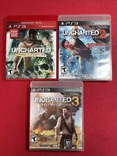uncharted 1 2 3 ps3 for sale  Daly City