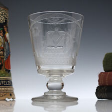 Masonic engraved glass for sale  BATHGATE