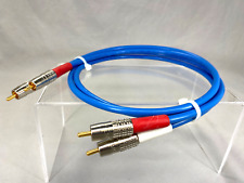 Jeans azul? ou cabos estéreo Belden RCA 38 polegadas com conectores Canare vermelho/branco comprar usado  Enviando para Brazil
