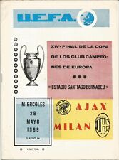 1968 european cup final for sale  EDINBURGH