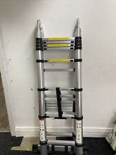 Telescopic folding ladder for sale  BURY