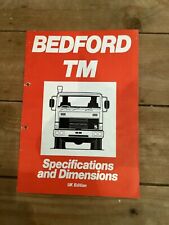 Bedford specifications dimensi for sale  DUNMOW