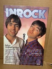 1995 OCT INROCK Japão Revista OASIS BLUR SUPERGRASS Take That Bon Jovi In Rock comprar usado  Enviando para Brazil