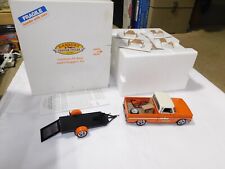 Danbury Mint 1966 Chevy Hot Rod Custom Pickup Truck & TRAILER escala 1:24 fundido comprar usado  Enviando para Brazil