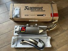 Akrapovic titanium exhaust for sale  RUSHDEN