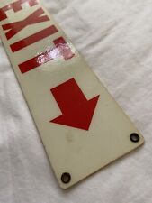 Vintage exit sign for sale  Tomball