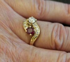 Bague diamants rubis d'occasion  Libourne