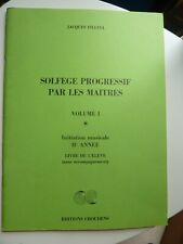 Solfège progressif maîtres d'occasion  Paris XV