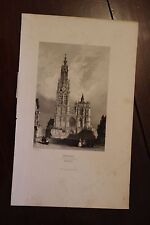 Ca.1830 anvers cathédrale d'occasion  Angers-