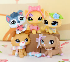 Littlest Pet Shop lps Gato Collie Husky Dachshund Gato agachado con accesorios segunda mano  Embacar hacia Mexico