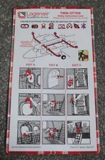 safety cards airline for sale  FERNDOWN