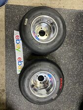 Two Metric pattern go kart racing wheels with 5” Tires for sale  Shipping to South Africa