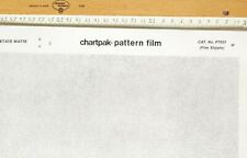 Chartpak pattern film for sale  BEVERLEY