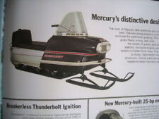 mercury snowmobile for sale  Canada