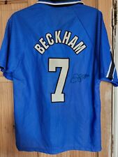 Beckham signed shirt. for sale  FOLKESTONE