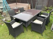 Seater rattan dining for sale  WIRRAL