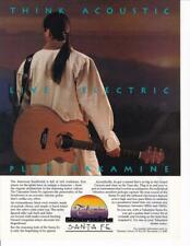 1993 Takamine Santa Fe Guitars Print-Ad / Great Art, used for sale  Shipping to Canada