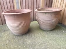 Terracotta pots large for sale  BENFLEET