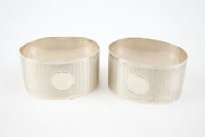 Silver napkin rings for sale  LEEDS