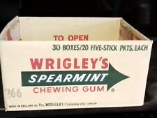 Vintage wrigley spearmint for sale  AXBRIDGE