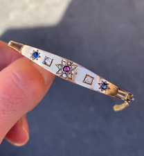 ruby diamond gold bracelet for sale  BRIGHTON