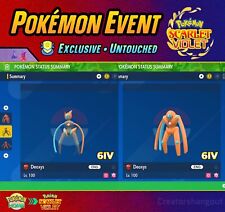 Deoxys 6iv event for sale  Shipping to Ireland