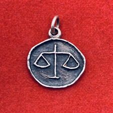 Retired James Avery Scales of Justice Charm RARE Libra Zodiac Sterling Silver for sale  Shipping to South Africa