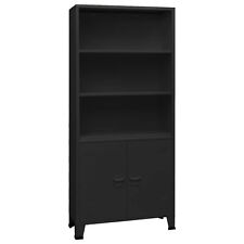 Industrial bookshelf black for sale  SOUTHALL