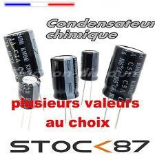 Condensateur chimique 100v d'occasion  Châlus