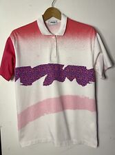 Vintage Mizuno Tennis Polo Shirt Tamanho Grande 90s Multicolor Splash All Over Print comprar usado  Enviando para Brazil