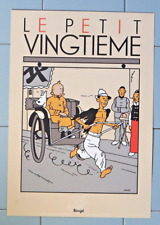 Tintin serigraphie petit d'occasion  Combs-la-Ville