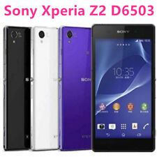 Smartphone Original Sony Xperia Z2 D6503 Desbloqueado 5.2" 4G LTE Wifi 20MP 16GB ROM comprar usado  Enviando para Brazil