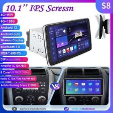 Rádio estéreo automotivo GPS CarPlay KHS7 Plus Android 12 8GB+128GB duplo 2Din 10.1" comprar usado  Enviando para Brazil