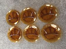 Vintage duralex amber for sale  MANSFIELD