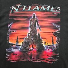 Camisa masculina In Flames XL preta gráfica T estátua épica medieval ponte céu vermelho sangue comprar usado  Enviando para Brazil