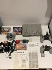 PlayStation 1 Sony PS1 Console Bundle Controller TESTED Games Memory Cards for sale  Shipping to South Africa