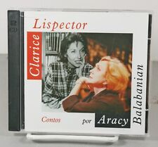 Clarice Lispector Contos Por Aracy Balabanian Audiobook CD Brazilian Spanish Imp comprar usado  Enviando para Brazil