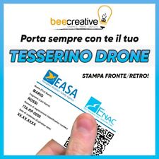 Tesserino drone tessera usato  Lamezia Terme