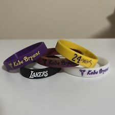 Pulsera de goma de silicona Kobe Bryant Lakers #24 segunda mano  Embacar hacia Argentina