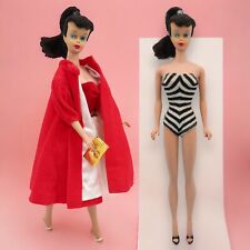 Barbie cola de caballo #5 morena OSS 850 de colección años 60 con llamarada roja y llama de seda Mattel segunda mano  Embacar hacia Argentina